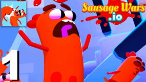 ملصق Sausage Wars io