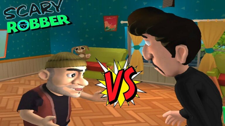 ملصق Scary Robber Home Clash