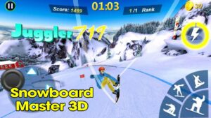 ملصق Snowboard Master 3D