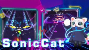 ملصق Sonic Cat