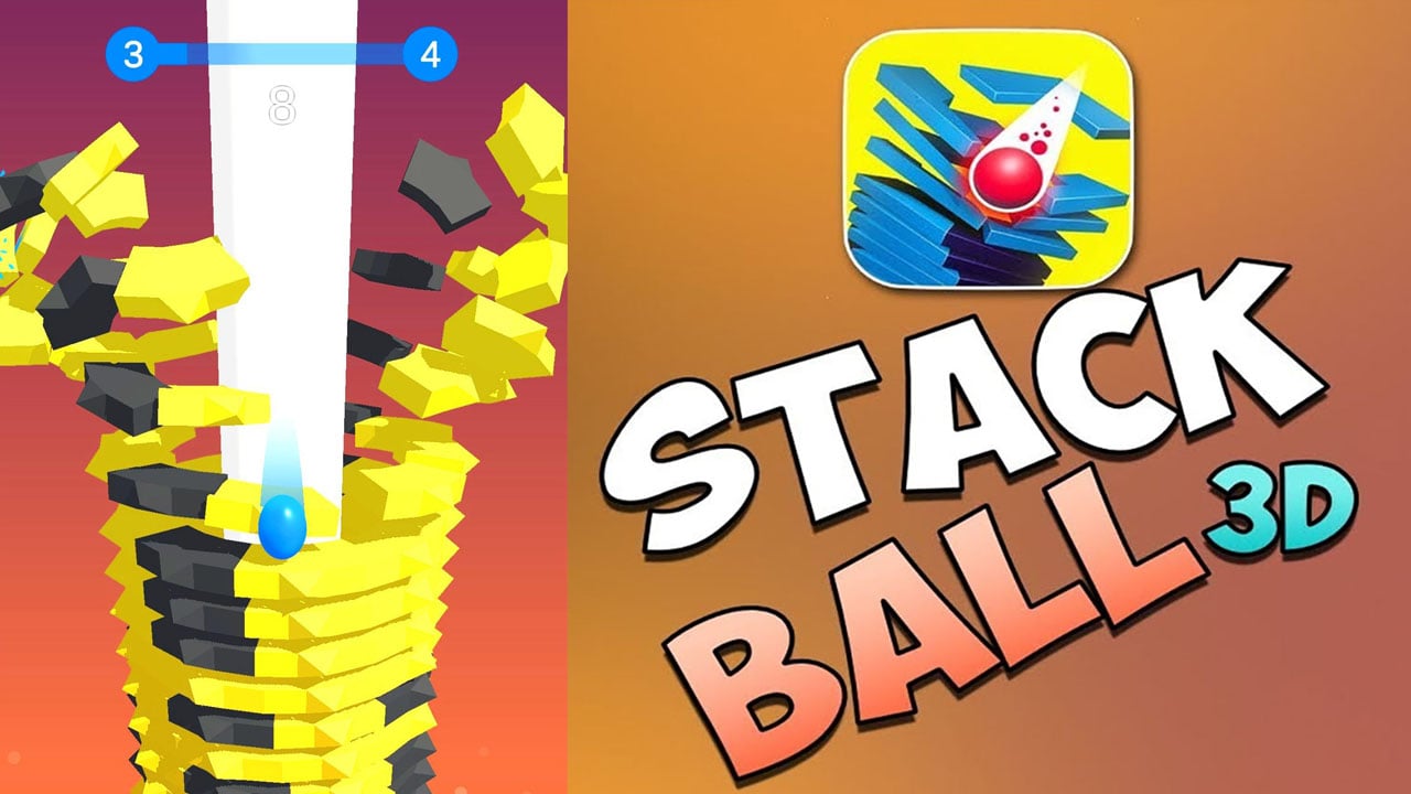 ملصق Stack Ball