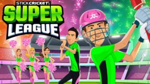 ملصق Stick Cricket Super League