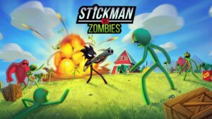 ملصق Stickman vs Zombies