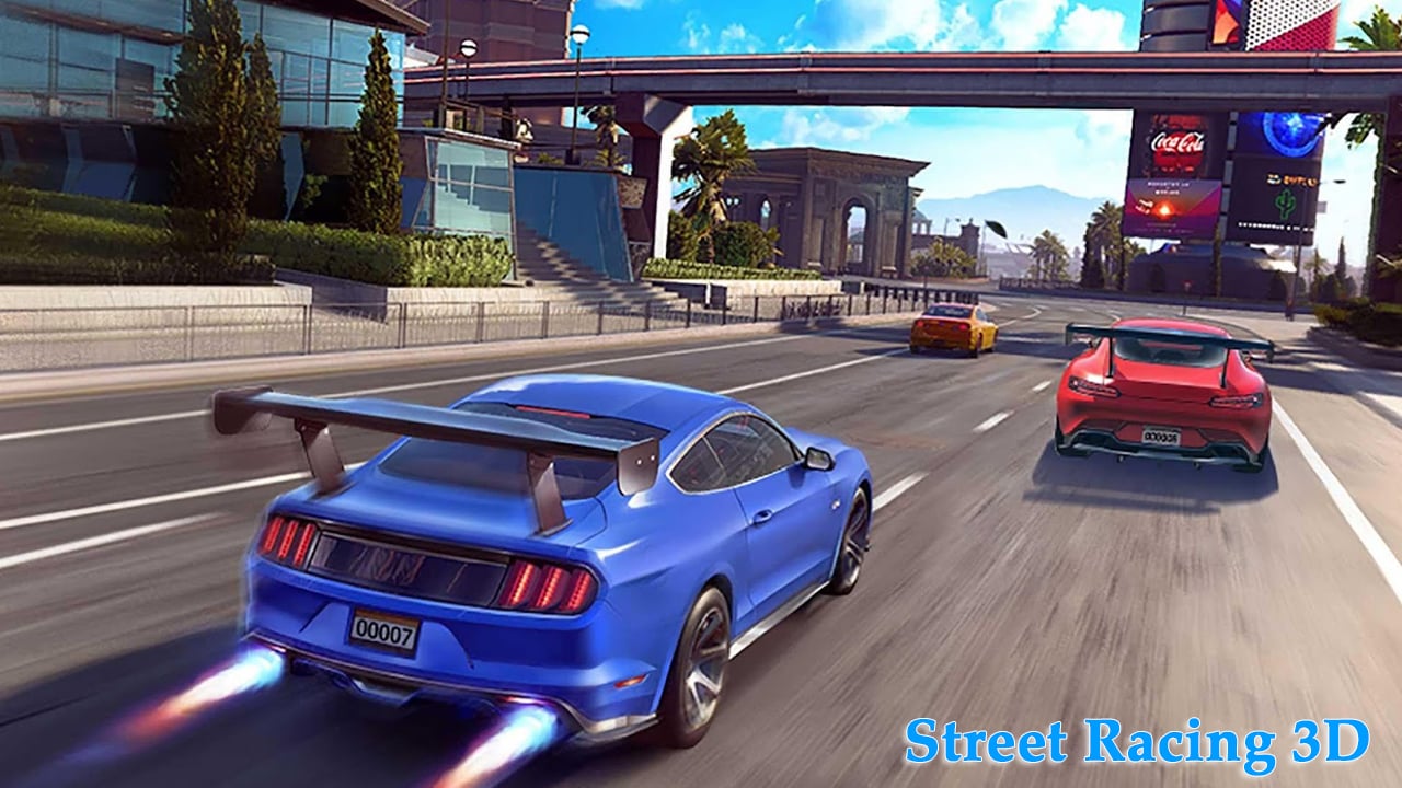 ملصق Street Racing 3D