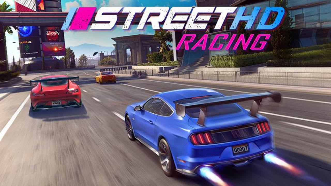 ملصق Street Racing HD
