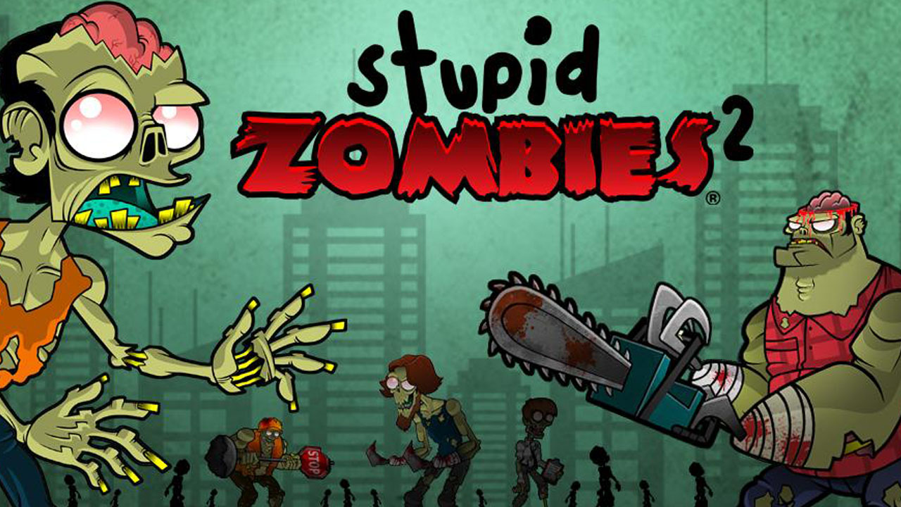 ملصق Stupid Zombies 2