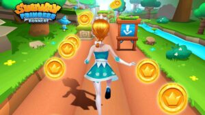 ملصق Subway Princess Runner