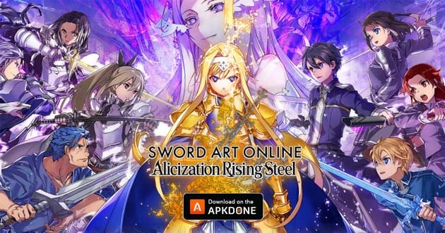ملصق Sword Art Online Alicization Rising Steel