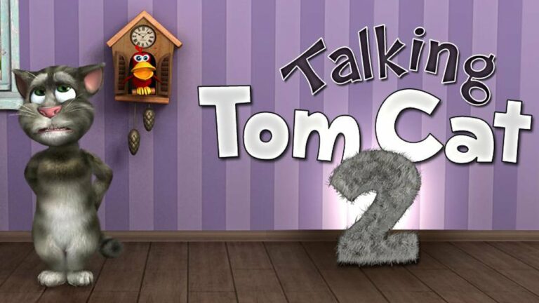 ملصق القط توم المتكلم 2