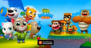 ملصق Talking Tom Splash Force