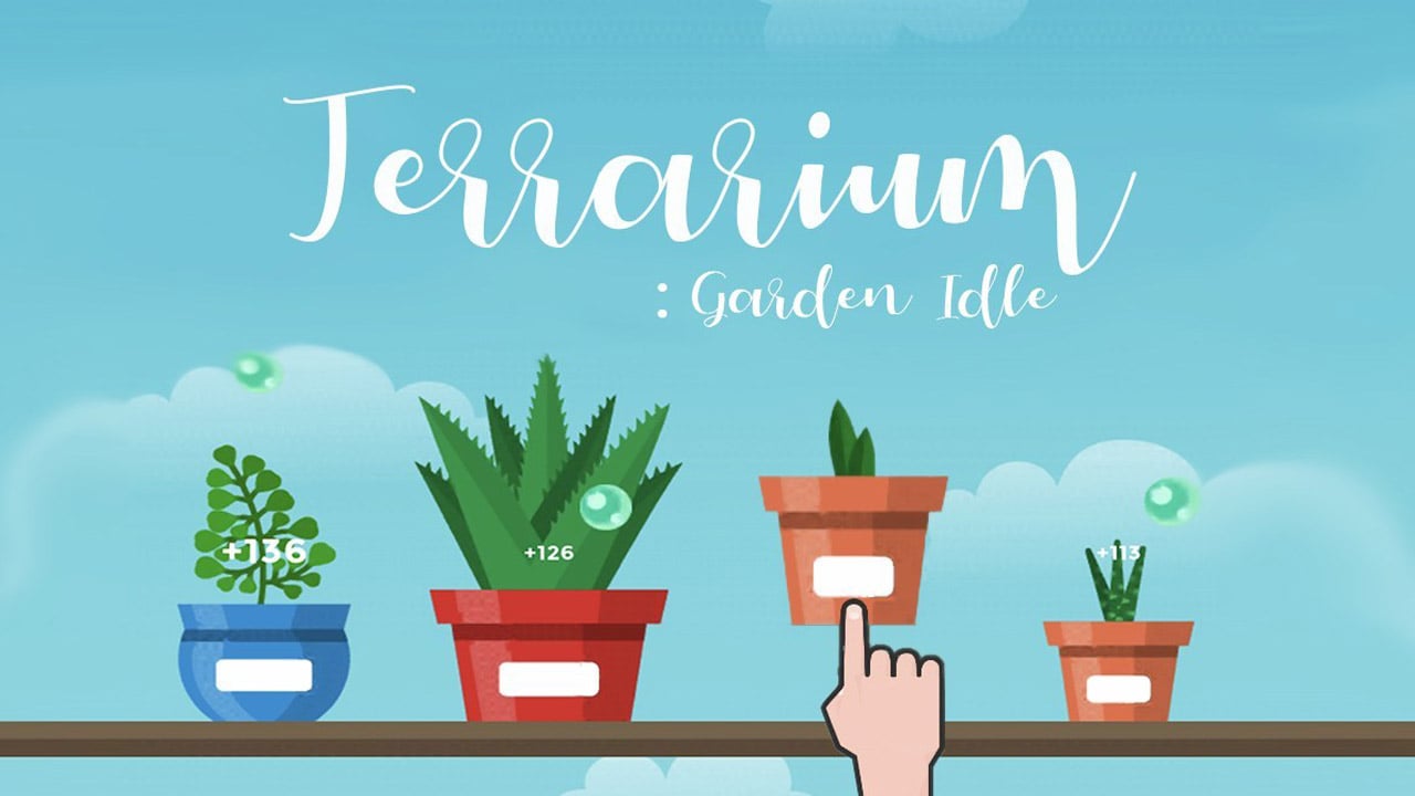 ملصق Terrarium Garden Idle