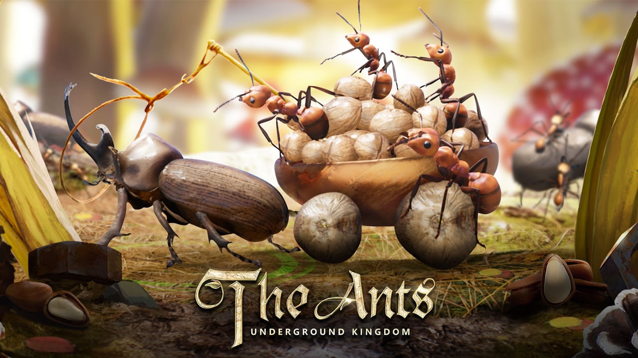 ملصق مملكة النمل تحت الأرض