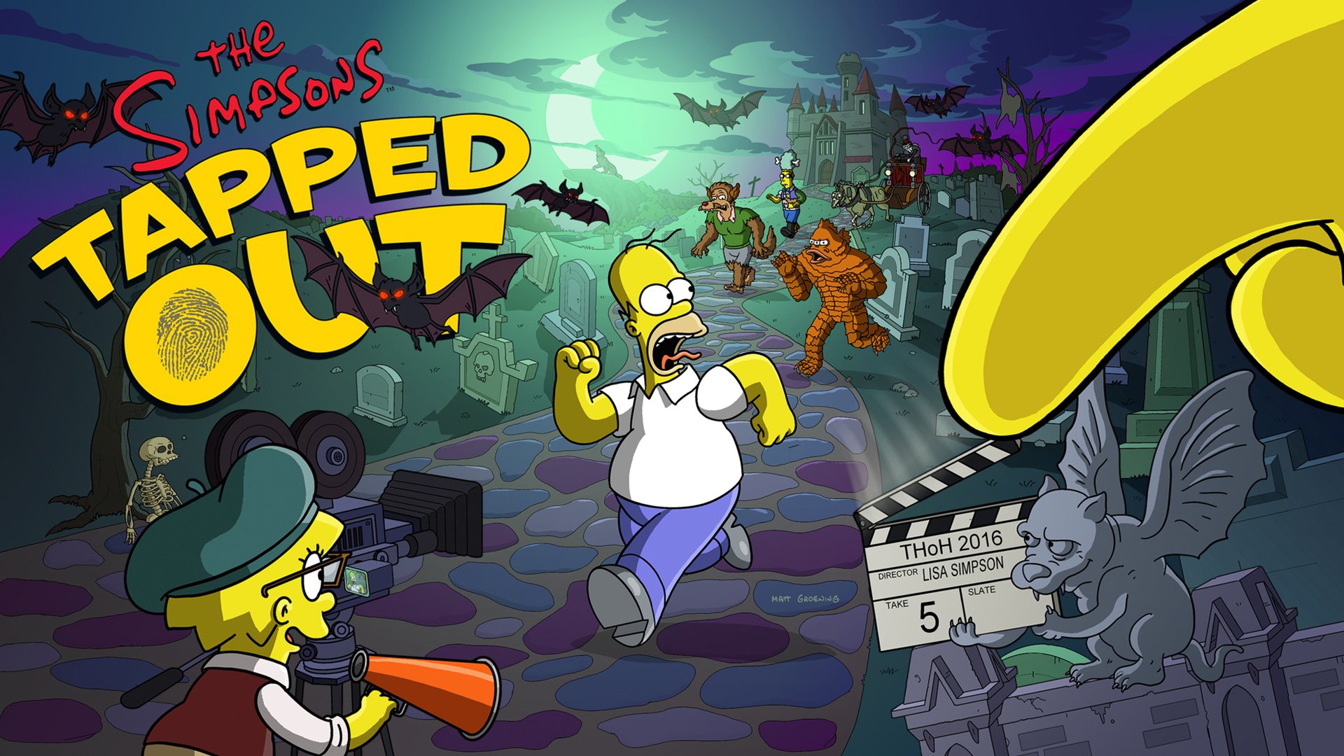 ملصق The Simpsons Tapped Out