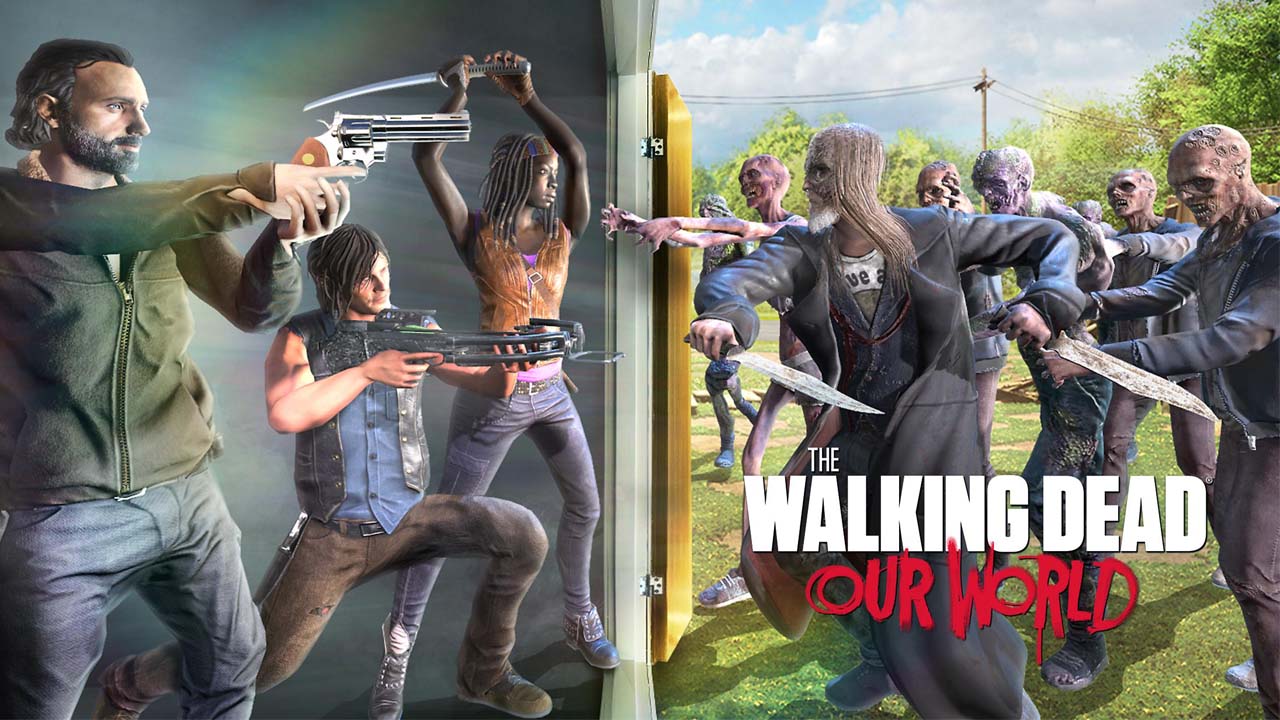 ملصق The Walking Dead Our World