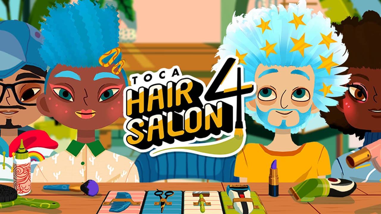 ملصق Toca Hair Salon 4