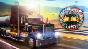 ملصق Truck Simulator USA