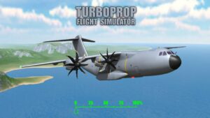 ملصق Turboprop Flight Simulator 3D