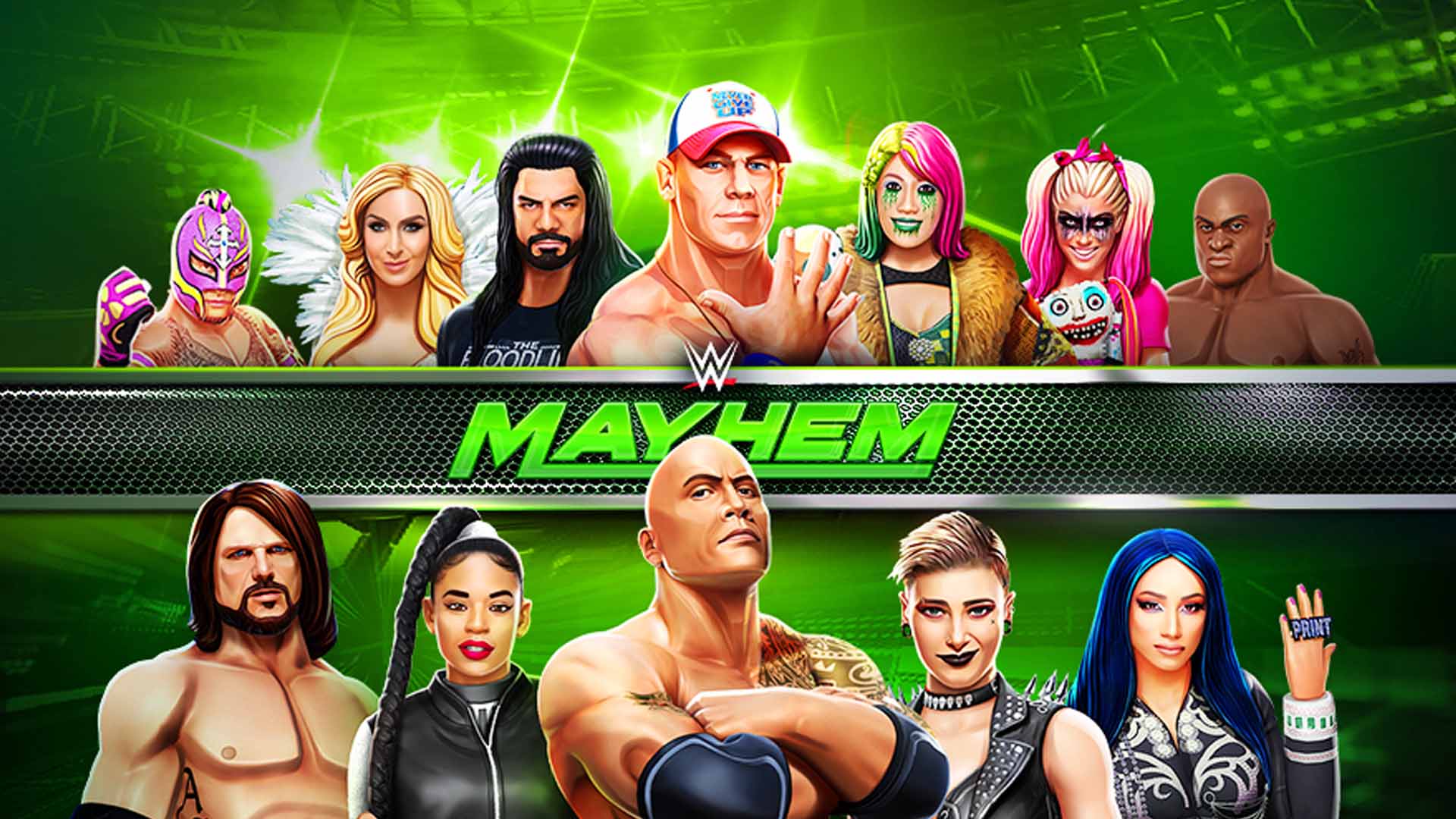 ملصق WWE Mayhem