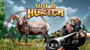 ملصق Wild Hunter ثلاثي الأبعاد
