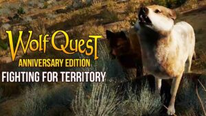 ملصق WolfQuest