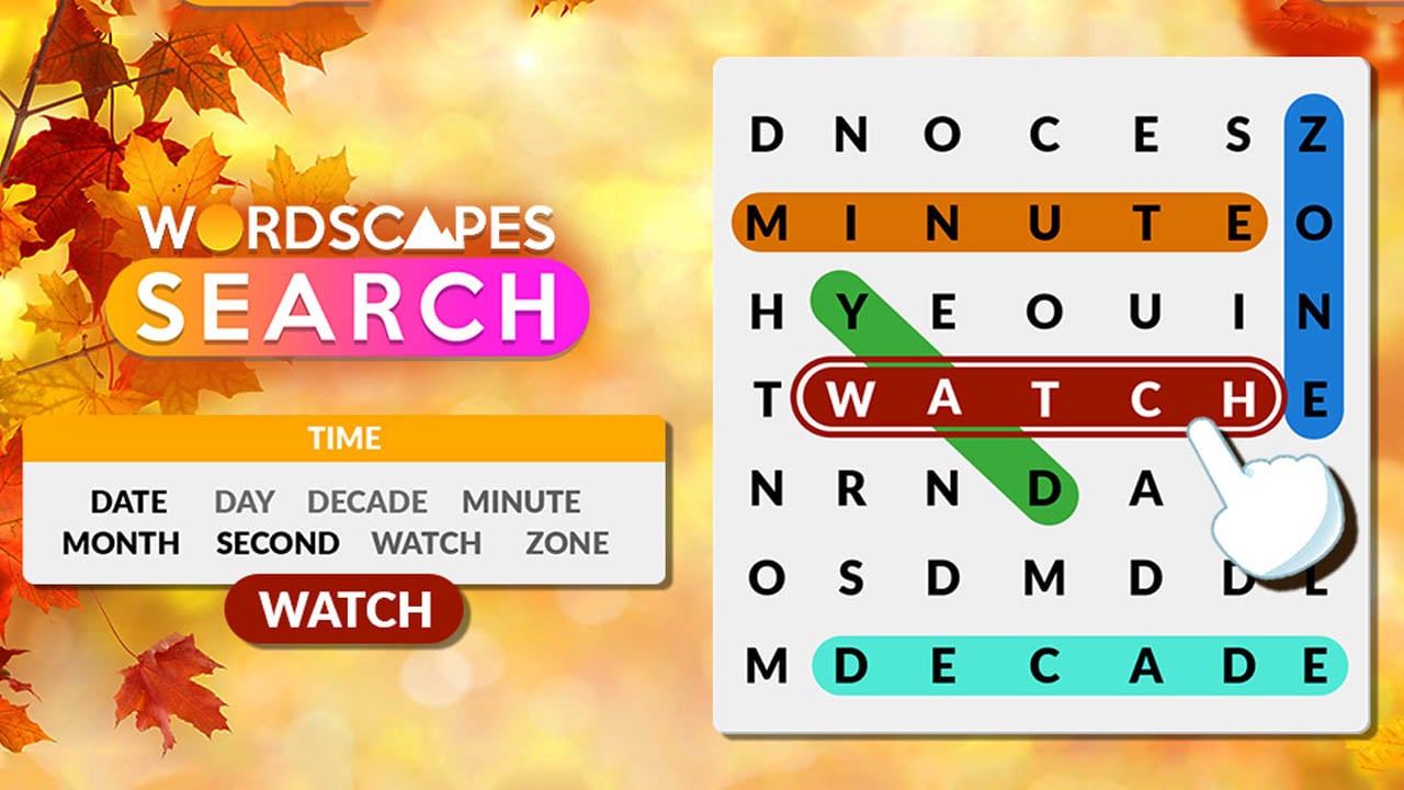 Wordscapes بحث الملصق