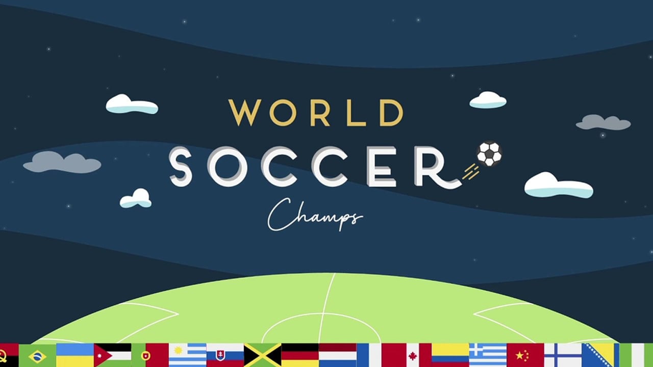 ملصق أبطال العالم لكرة القدم