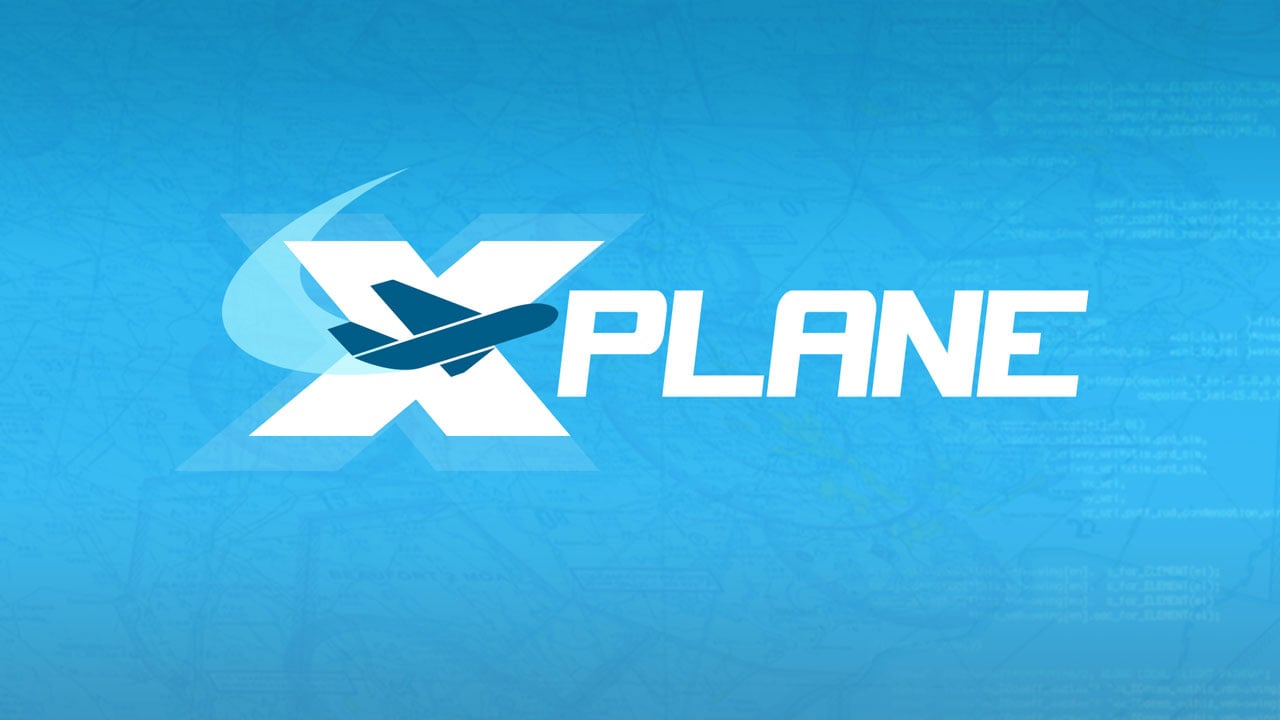 X ملصق طائرة محاكاة الطيران