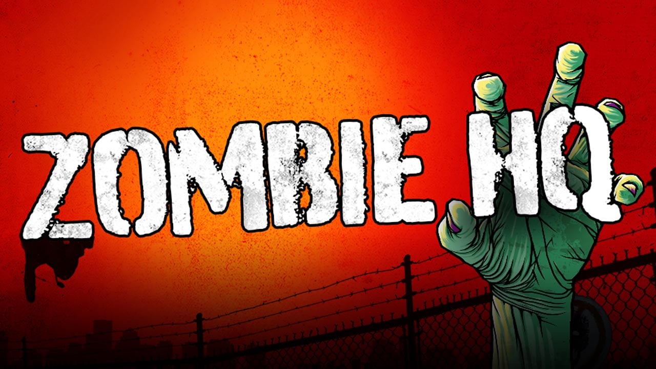 ملصق Zombie HQ