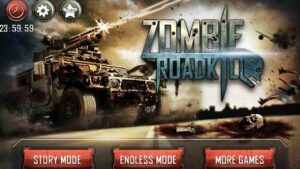 ملصق Zombie Roadkill ثلاثي الأبعاد